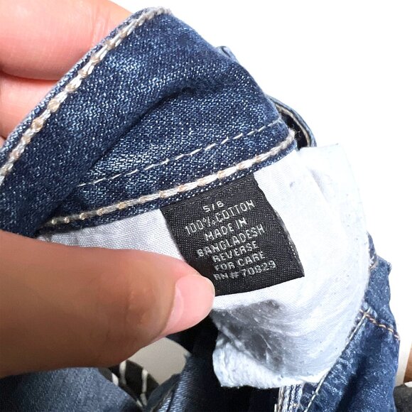 Rue21 Denim Shorts with Frayed Hem (size 5/6) - Picture 8 of 8